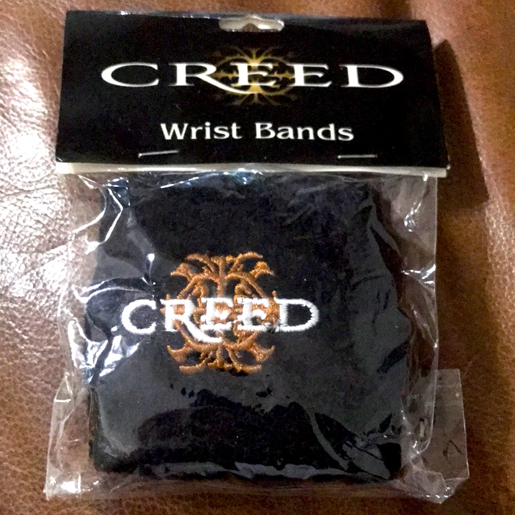 Year 2003 Rare Collectible Creed EmbWristban Year 2003 Rare Collectible Creed EmbWristban